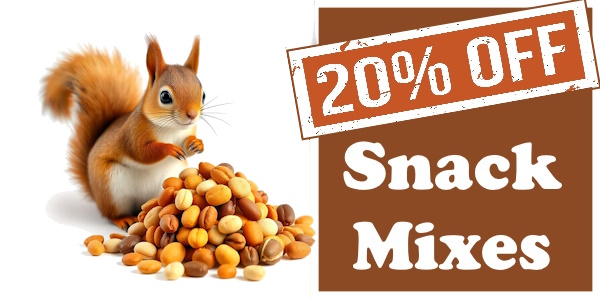 Get ready for fall movies and games with your favorite Nut House snacks- 20% off!